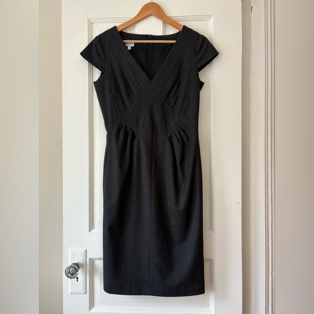 Armani Collezioni Wool Charcoal Dress​​ - Picture 11 of 11